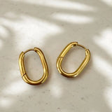 Channing Hoops - Gold