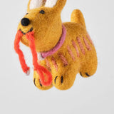Felt Ornament - Ginger Dog