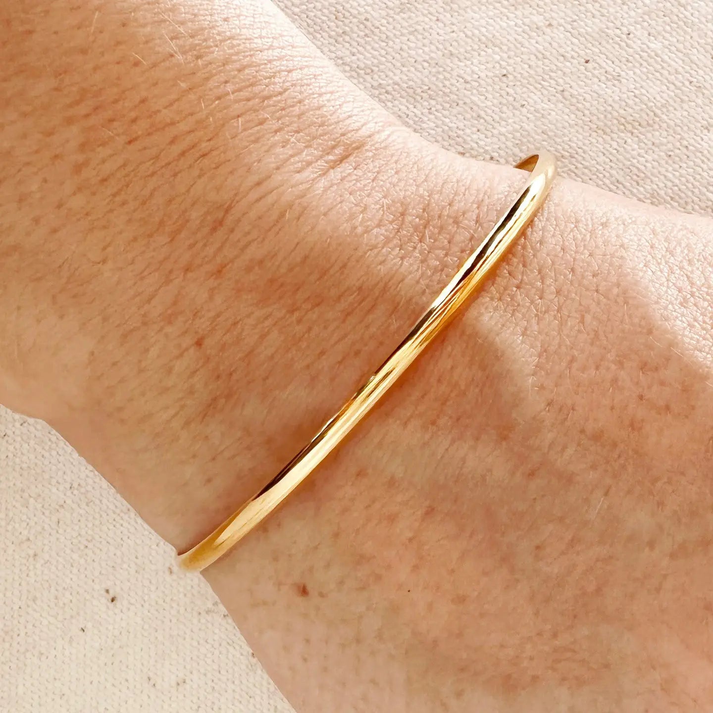 65mm Bangle Bracelet - Gold