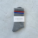 Boyfriend Socks - True Grey