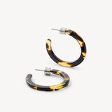 Mini Hoops - Dark Tortoise