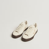 Women's Bold Suede Campo Sneaker - Pierre / Almond
