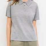 Gemma Top - Heather Grey