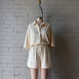 Vaelia Shorts - Cream