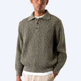 Kier Ribbed Polo - Light Green