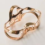 Wave Claw Clip - Gold