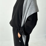 Cashmere Shawl - Heather Grey