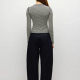 Perry Top - Black / Cream