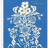 Thank You Blue Bouquet Card