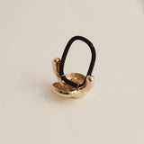 Eternal Loop Ponytail Hair Tie - Gold