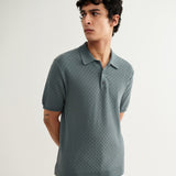 Naples SS Polo - Sea Green