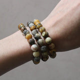 Crazy Lace Agate Bracelet