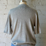 Jordan Polo Tee - Heather Grey