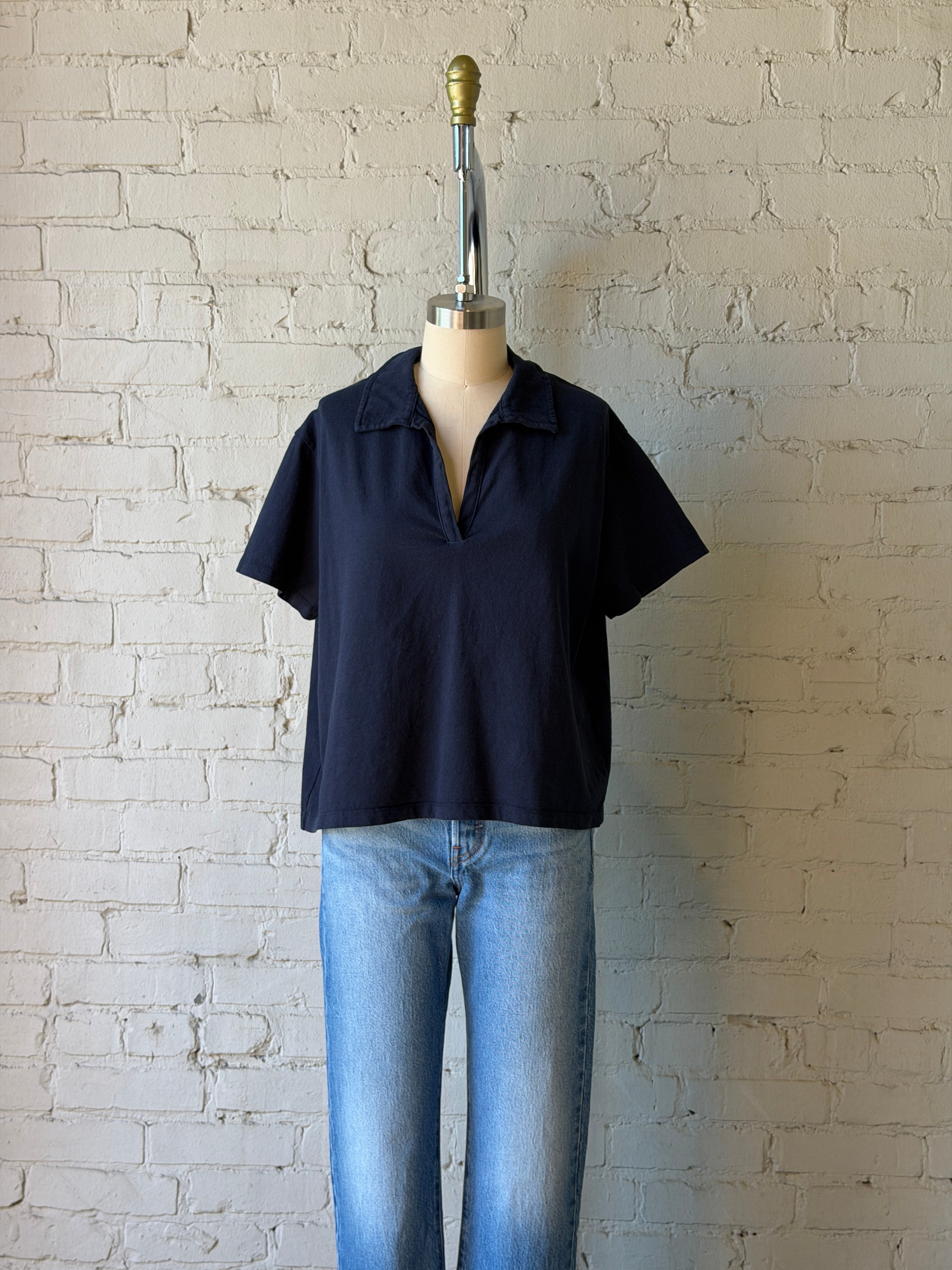 Charlie Short Sleeve - Navy
