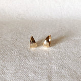 Polished Clicker Hoops - Gold