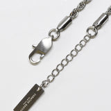 Thin Rope Chain - Steel