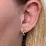 Cuban Clicker Hoop - Gold