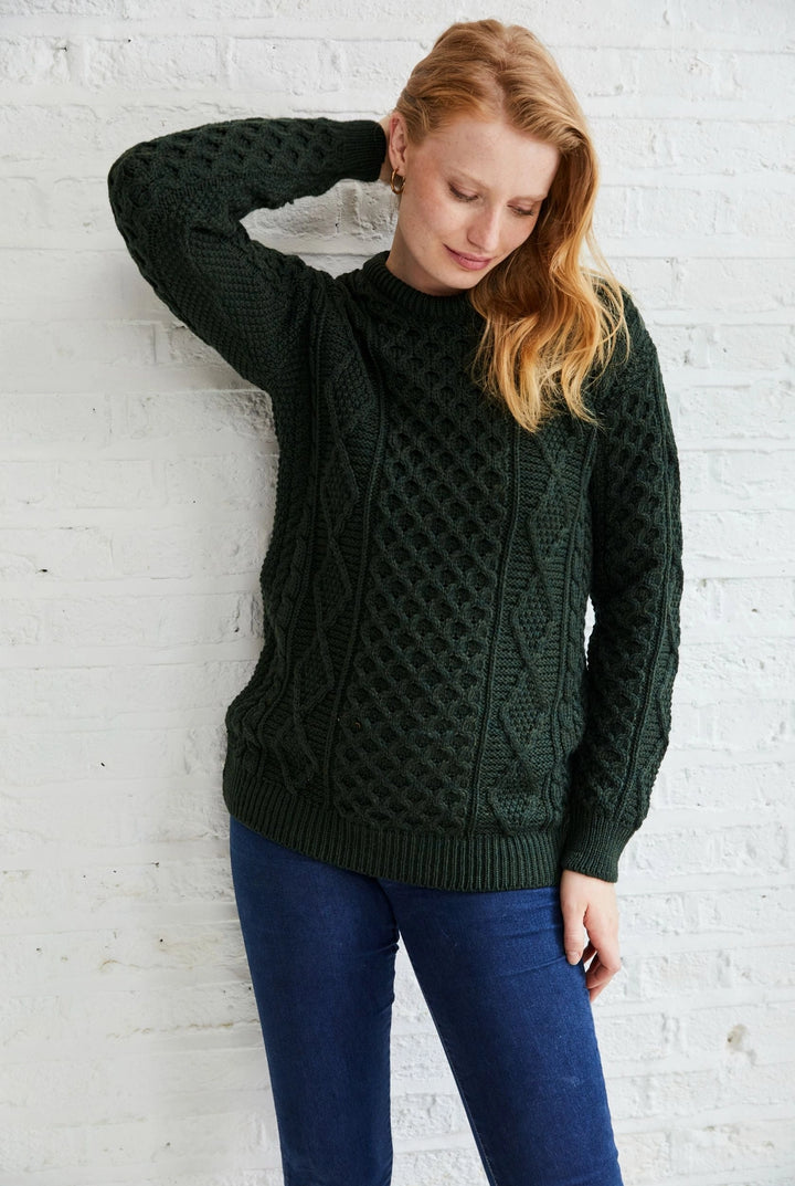 Unisex Crewneck Sweater - Seaweed Green