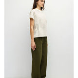 Kendra Top - Cream / Burgundy