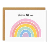 Little Rainbow Baby Card