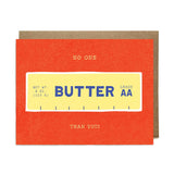 Butter Thank You Card