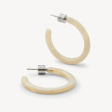 Mini Hoops - Alabaster