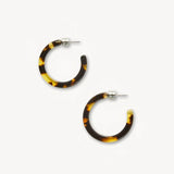 Mini Hoops - Dark Tortoise