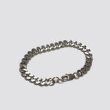 Curb Chain Bracelet - Steel