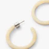 Mini Hoops - Alabaster