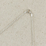 Round Rolo Chain Necklace - Silver