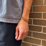 Curb Chain Bracelet - Brass