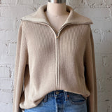 Laurie Full Zip Sweater - Rye
