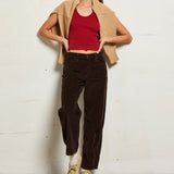 Blondie Rib Tank - Maple