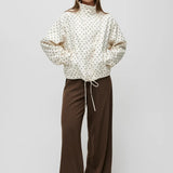 Sienna Jacket - Cream / Brown