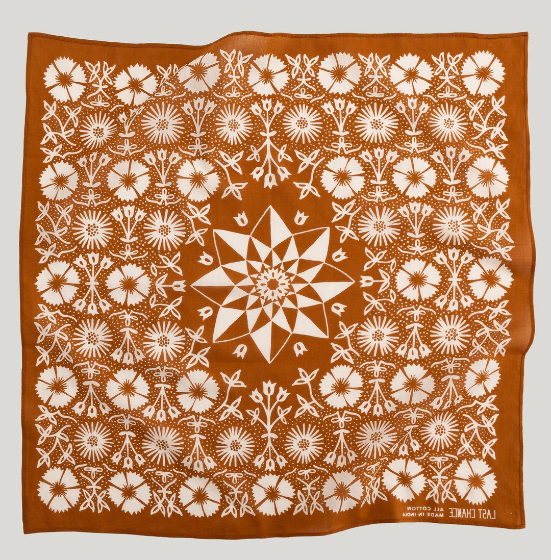 Aster Bandana - Tobacco