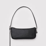 Recycled Leather Pochette - Black