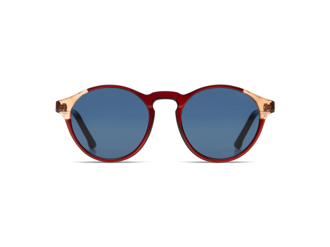 Devon Sunglasses - Burgundy Coral