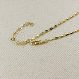 Fancy Chain Necklace - Gold