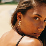 Rope Earrings - Gold