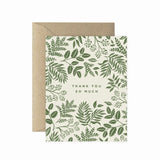 Thank You Vines Card