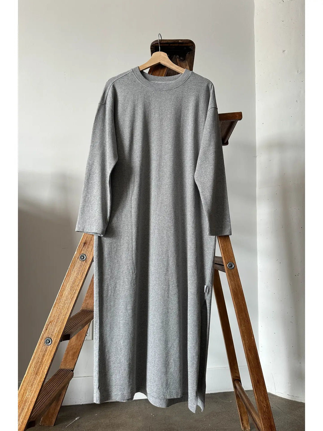 Sunday Dress - Ht. Grey