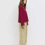 Callahan Top - Navy / Red