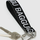 Logo Keychain - Black / White