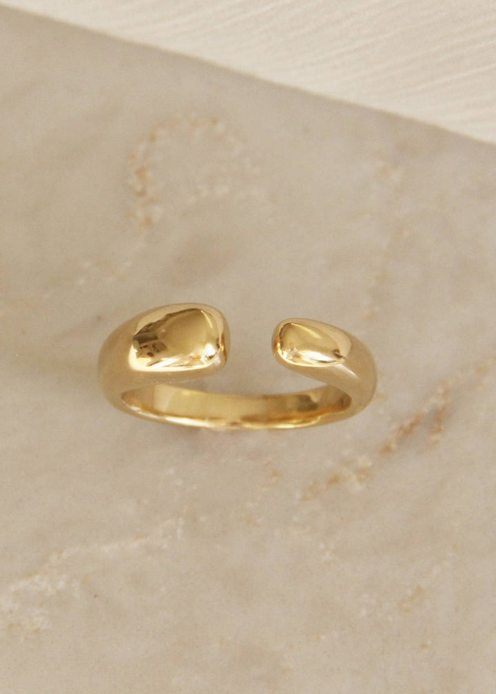 Open Dome Ring - Gold