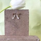 Pixie Earrings - Gold / Pearl
