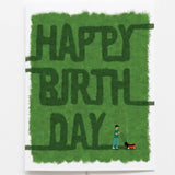 Mower Birthday Card