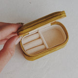 Traveler Jewelry Box - Chartreuse