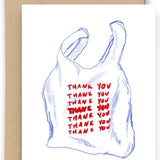 Shopping Bag Thank You Card