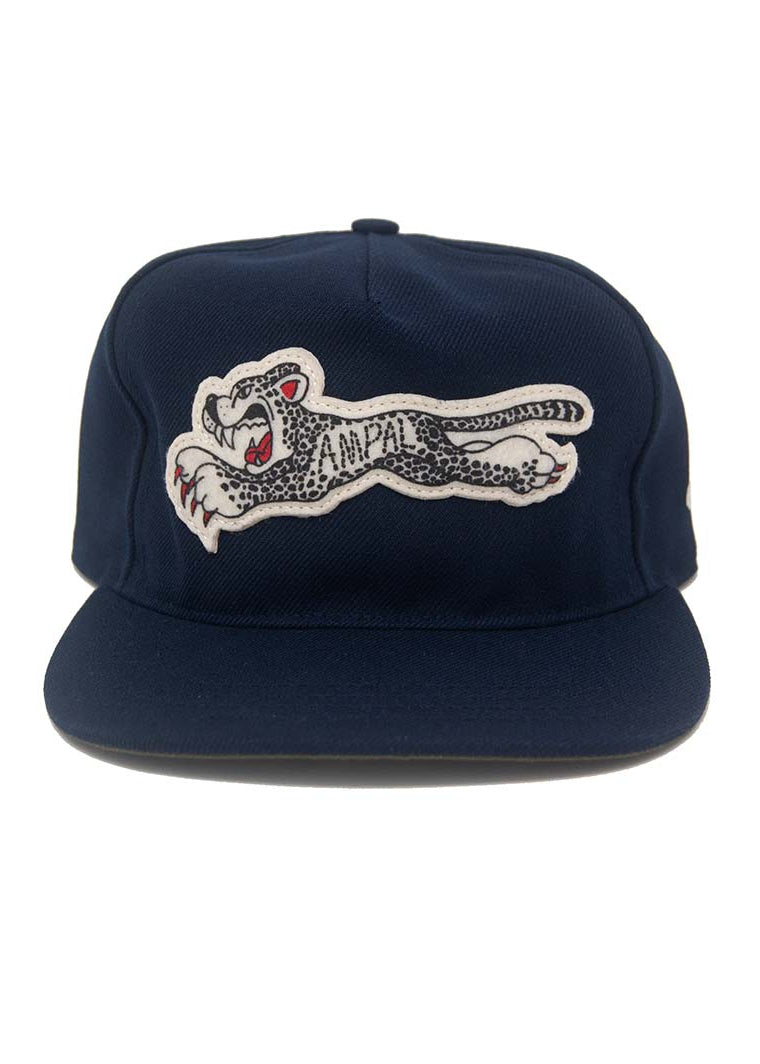 Cheetah Snapback - Navy