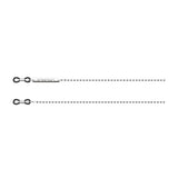 Bubble Sunglasses Chain - Silver
